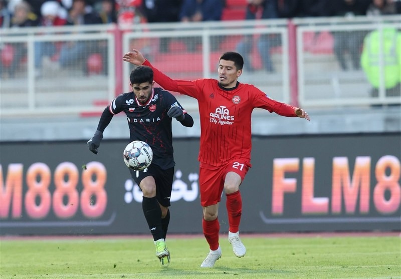 دیدار تراکتور - پرسپولیس به وقت‌های اضافه رفت