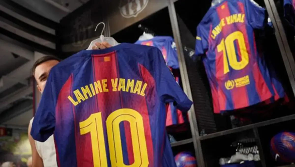 عبور اعجوبه بارسلونا از مسی و امباپه در سال ۲۰۲۵