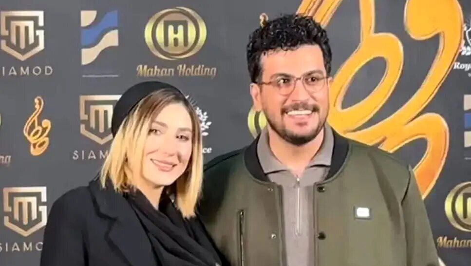 عکس جذاب امیرحسین قیاسی با همسرش وایرال شد + عکس