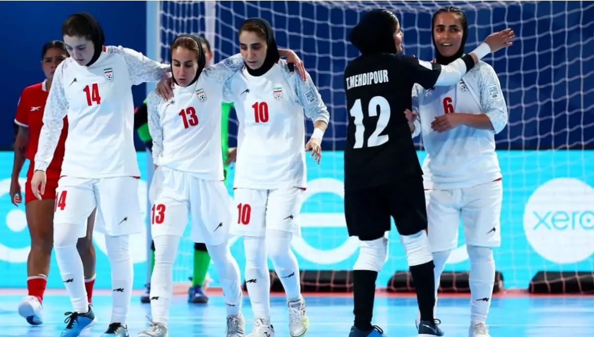 پیروزی پرگل زنان فوتسال ایران مقابل پاناما در جام جهانی