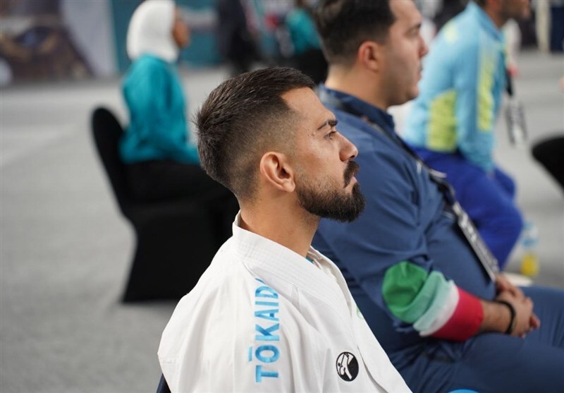 مسکینی دومین نماینده ایران در یک‌ هشتم نهایی کاراته شد