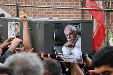 پیکر خواننده «گل پامچال» در جوار میرزا کوچک خان جنگلی به خاک سپرده شد