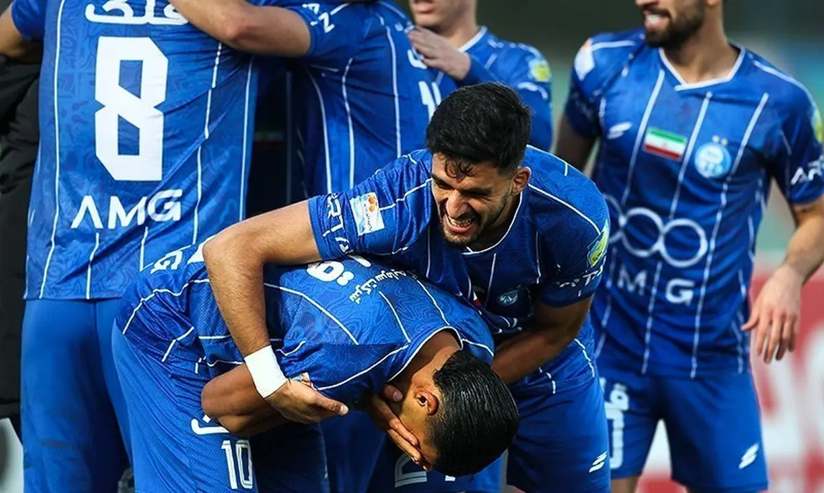 استقلال با برد به دربی رسید/ پیروزی آبی‌پوشان مقابل فولاد