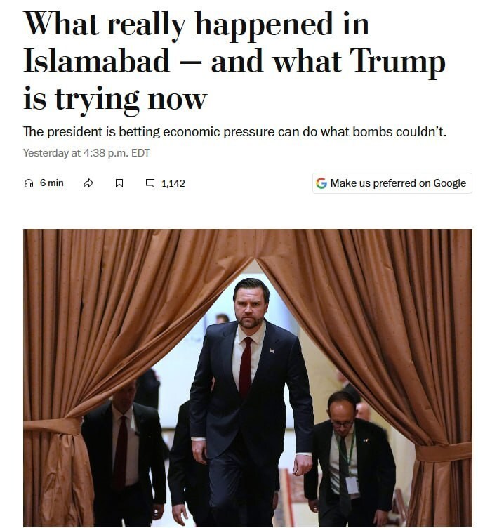واشنگتن پست: قالیباف تیم آمریکایی را تحتتأثیر قرار داد واشنگتن پست: قالیباف تیم آمریکایی را تحتتأثیر قرار داد