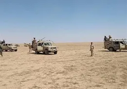 عملیات حشد شعبی برای سرکوب بقایای تروریسم در صحرای غربی عراق