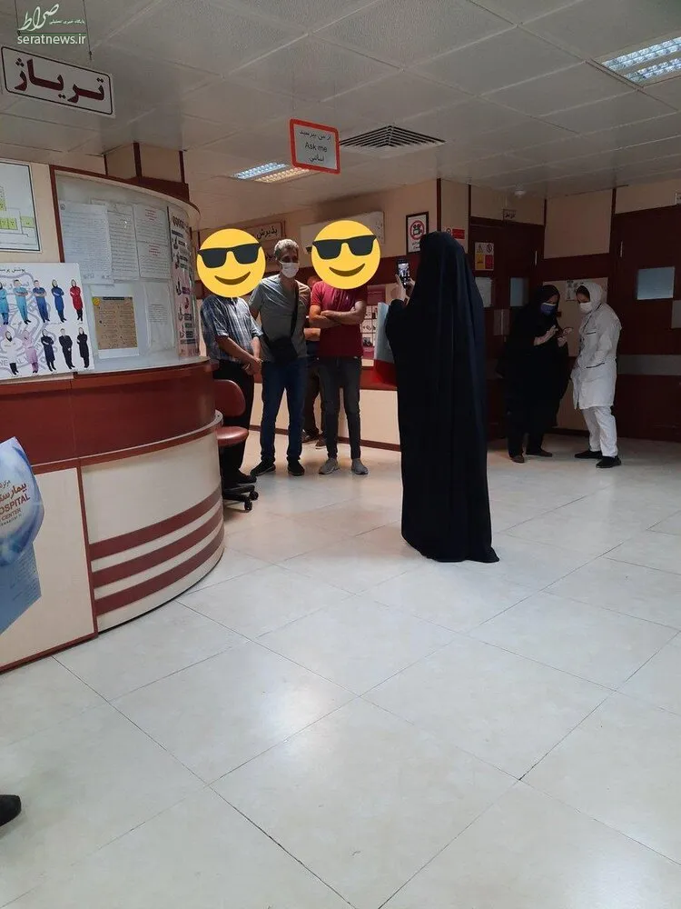 عکس اصرار برای گرفتن عکس با فردوسی پور در شرایط کرونایی!