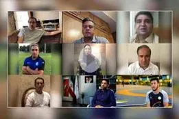 فیلم| دعوت مردم به حضور در انتخابات توسط ورزشکاران کشور