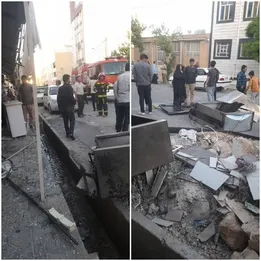 انفجار در یک واحد صنفی در ایلام