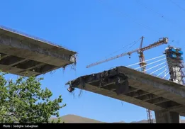 پل شهید رئیسی قابلیت بازسازی دارد؛ عملیات بازسازی فعلاً شروع نشده
