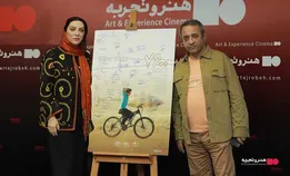 حمیرا ریاضی در مراسم اکران فیلم «۷۶۰۰»: همسرم را تشویق کردم تهیه کننده شود