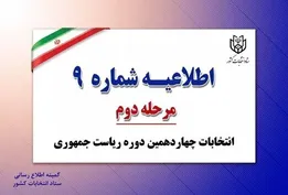 همراه داشتن اصل شناسنامه یا کارت ملی هوشمند برای رای دهندگان الزامی است