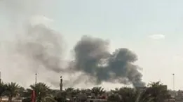 حمله موشکی آمریکا به اطراف شهر آبادان