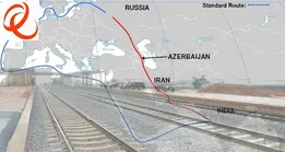 افزایش نقش کریدور شمال-جنوب در ترانزیت انرژی