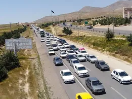 جاده چالوس بسته شد