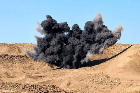 احتمال شنیدن صدای انفجار مهمات عمل‌نکرده در چگنی