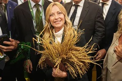 نخست وزیر ایتالیا در افتتاحیه جشنواره بین‌المللی برنج ریزو + عکس