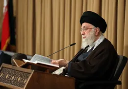 تصاویر/ مراسم انس با قرآن در حضور رهبر انقلاب