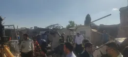 انفجار مهیب منزل مسکونی در کرمانشاه / جزییات حادثه دیدگان و عملیات امداد