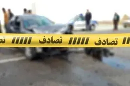 حادثه تلخ برای یک خانواده در جاده نطنز-کاشان؛ ۲ فوتی و ۲ کودک مصدوم