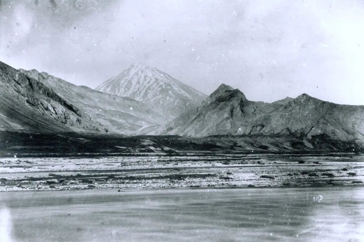 عکس/ نمایی از کوه «دماوند»؛ ۱۶۱ سال پیش