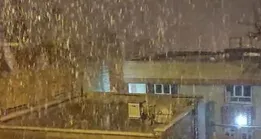 ببیند/ بارش شدید برف در این شهر استان فارس
