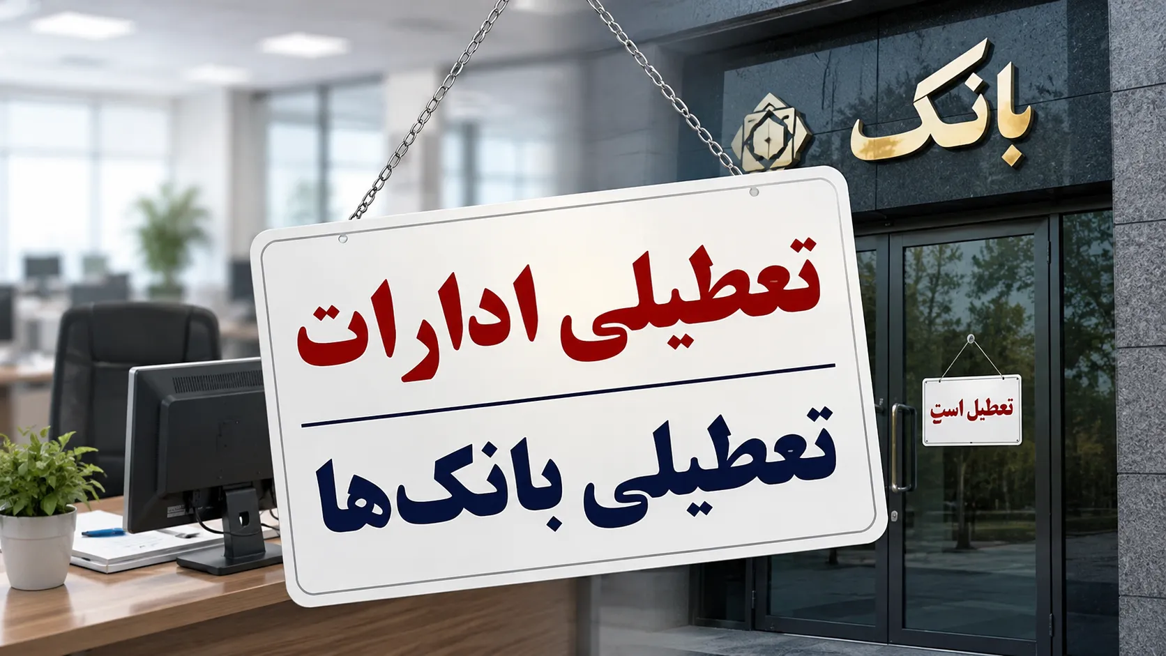 ساعت کاری ادارات شنبه ۲۷ تیر ۱۴۰۵ ساعت کاری ادارات شنبه ۲۷ تیر ۱۴۰۵