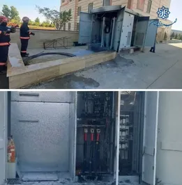 آتش‌سوزی در دانشگاه سمنان/ علت آتش سوزی مشخص شد