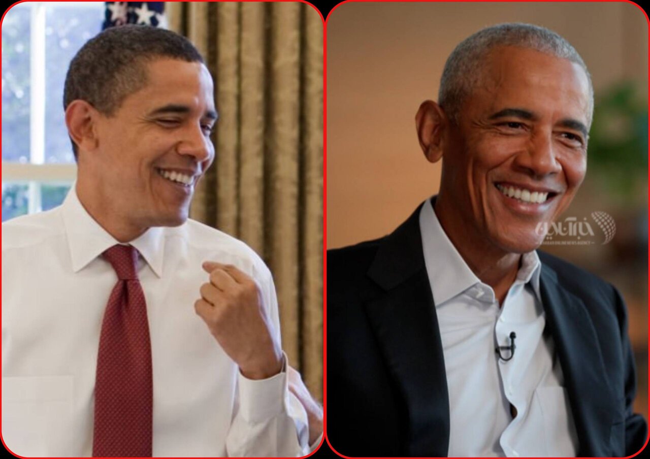 عکس | تغییر چهره باراک اوباما بعد از گذشت ۱۷ سال عکس | تغییر چهره باراک اوباما بعد از گذشت ۱۷ سال