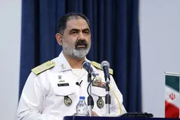 تاکید دریادار ایرانی بر آمادگی کامل نیروی دریایی برای دفاع از امنیت و منافع کشور