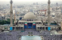 اقامه نماز عید سعید فطر در مصلای تهران