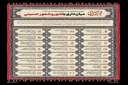 اطلاع‌نگاشت | میان‌داری با شور و شعور حسینی