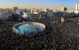 تصاویر / تجمع سوگواران رهبر شهید انقلاب در تهران