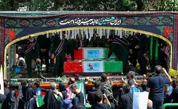 تصاویر / تشییع شهدای اقتدار ملی در تهران