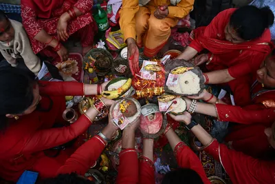 عکس/ جشنواره ۳ روزه تیج در نپال
