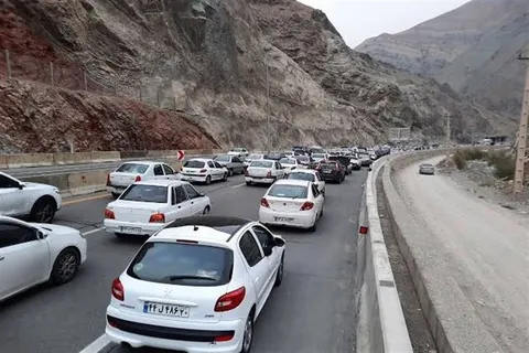 ترافیک نیمه‌سنگین در محورهای شمالی کشور