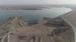 نیروگاه سد کرخه از مدار تولید برق خارج شد