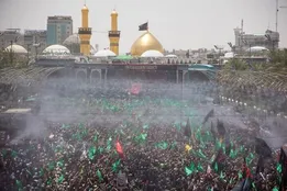 حضور بیش از ۱۰ میلیون نفر در مراسم تشییع رهبر شهید در عراق