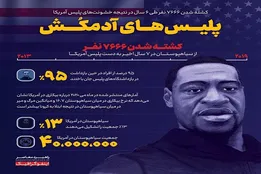 اینفوگرافیک/ پلیس‌های آدمکُش