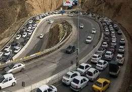 اعمال محدودیت‌های ترافیکی در محورهای کندوان و هراز برای تخلیه بار ترافیک