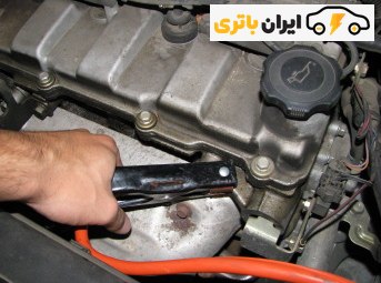 اتصال به بدنه باتری به باتری - کابل منفی اتصال به بدنه باتری به باتری - کابل منفی