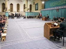 تصاویری خاص از دیدار شرکتکنندگان در مسابقات بینالمللی قرآن با رهبر انقلاب - ۳ اسفند ۱۴۰۲