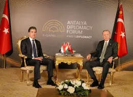 رایزنی بارزانی و اردوغان در مورد آخرین تحولات منطقه