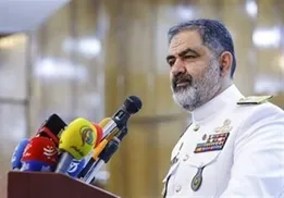 دریادار ایرانی: نیروی دریایی با اقتدار به مأموریت‌های خود ادامه می‌دهد